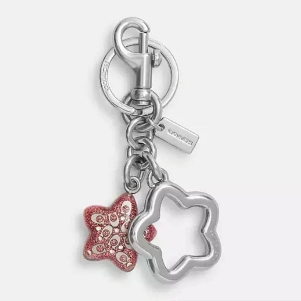 Coach Star Bagcharm With Dustbag NWT